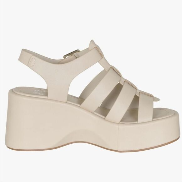 BRAND NEW SODA KARBIE-S WEDGE OPEN TOE MULTI-STRAP PLATFORM SANDALS G1 - Picture 16 of 16